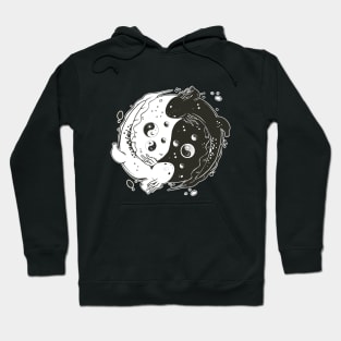 Yin Yang Axolotl Hoodie